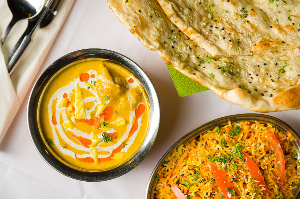 Ilustrační fotografie z restaurace Taste of India