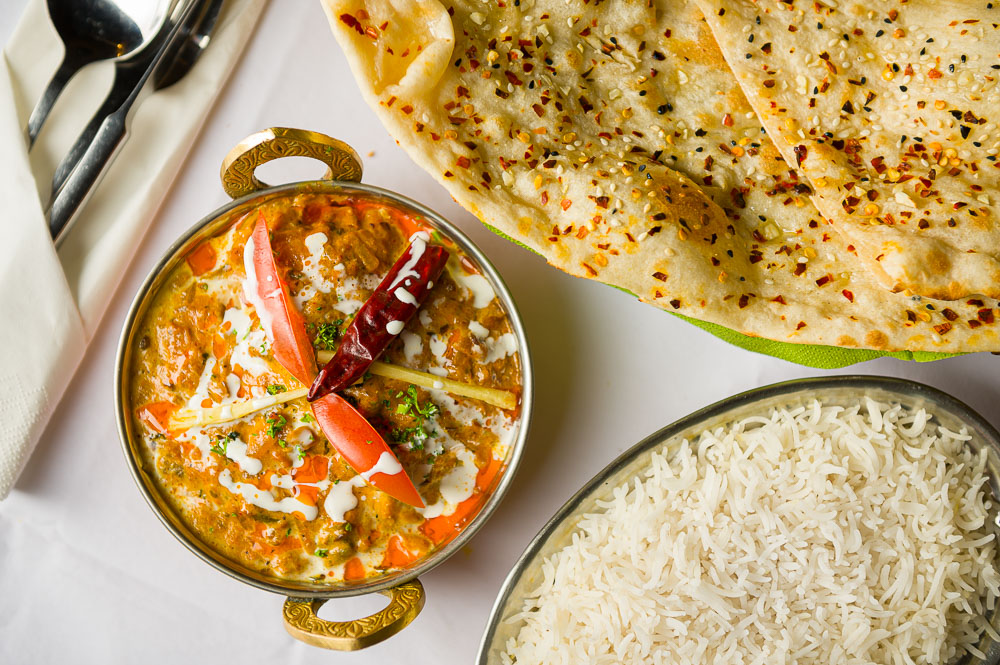 Ilustrační fotografie z restaurace Taste of India