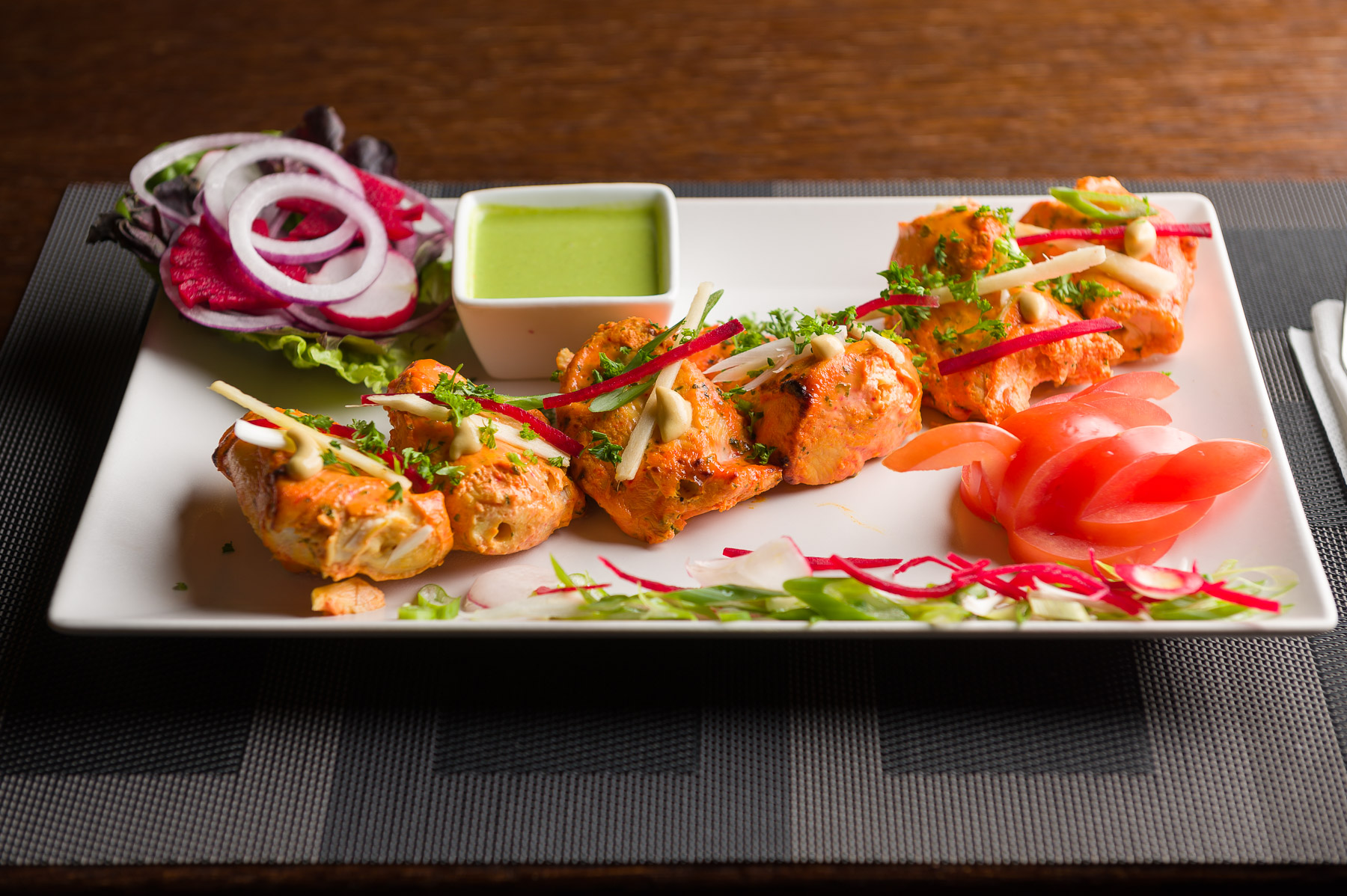 Ilustrační fotografie z restaurace Taste of India