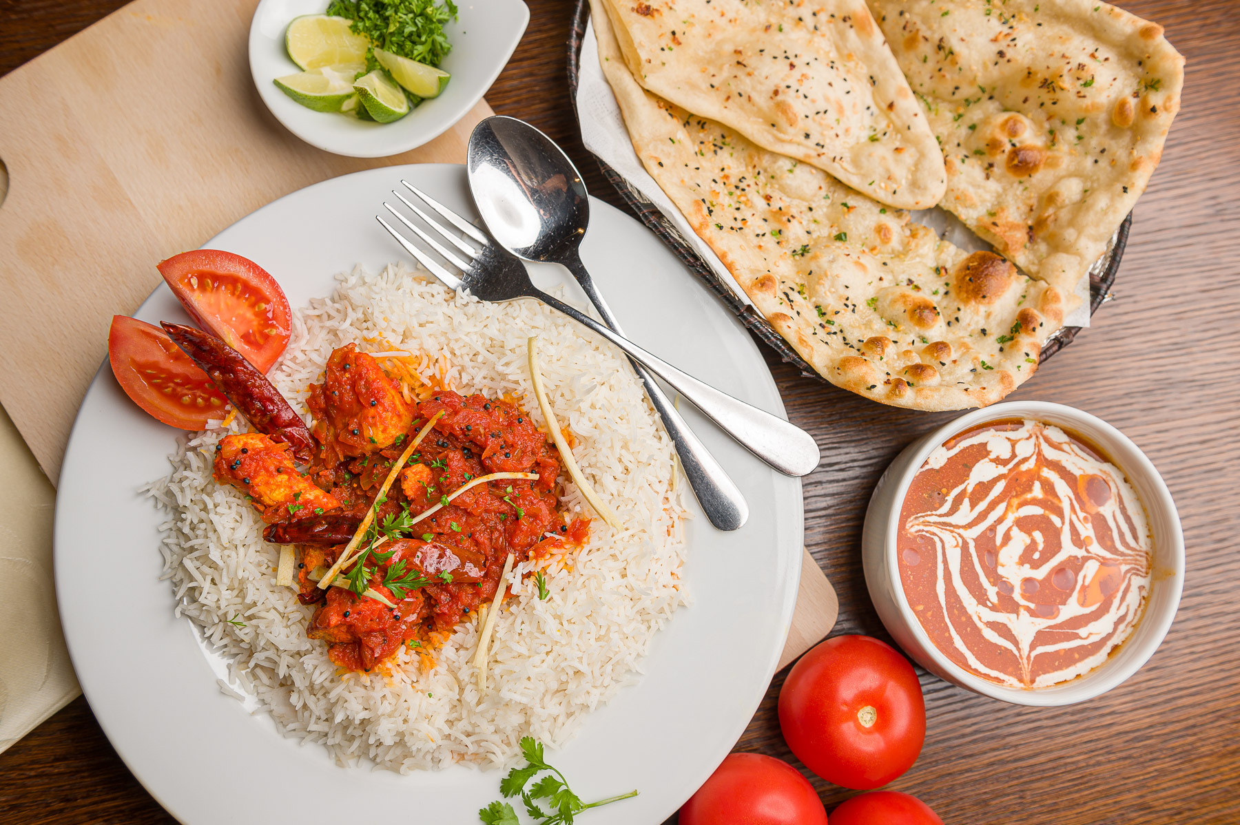 Ilustrační fotografie z restaurace Taste of India