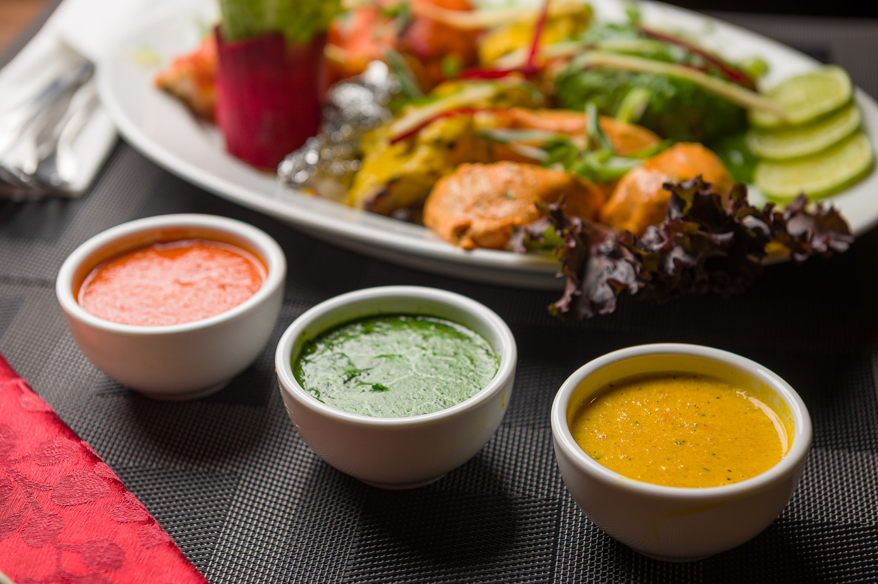 Ilustrační fotografie z restaurace Taste of India